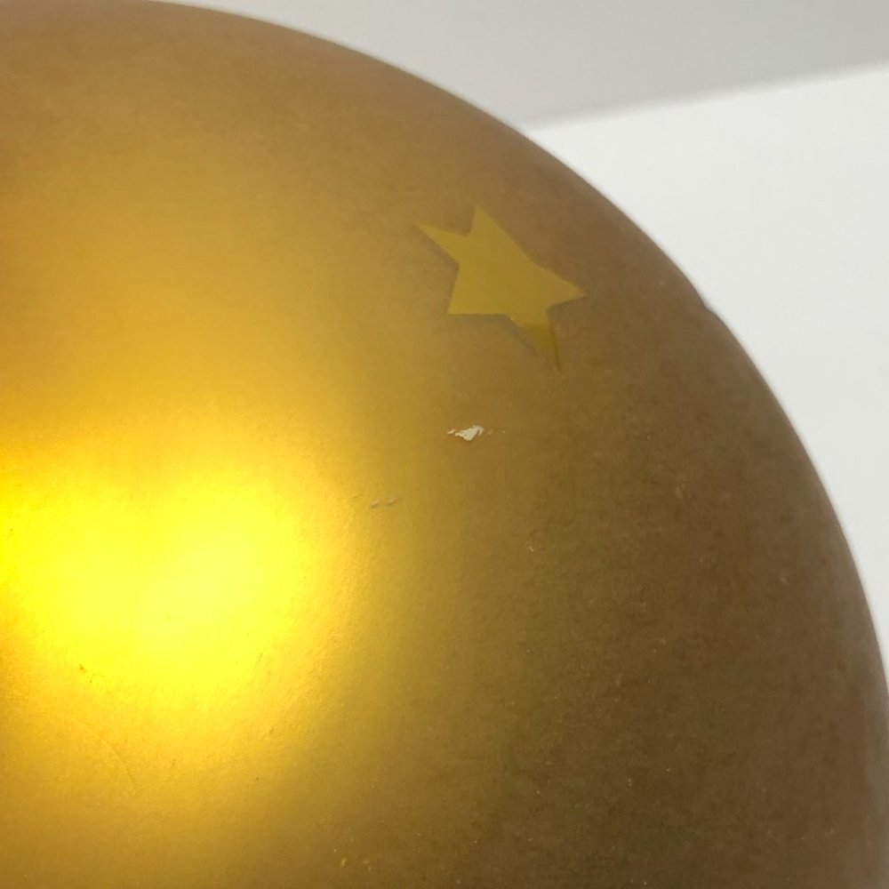 Dept 56 Moon & Ball Frosted Mercury Glass Ornament - Picture 8 of 12